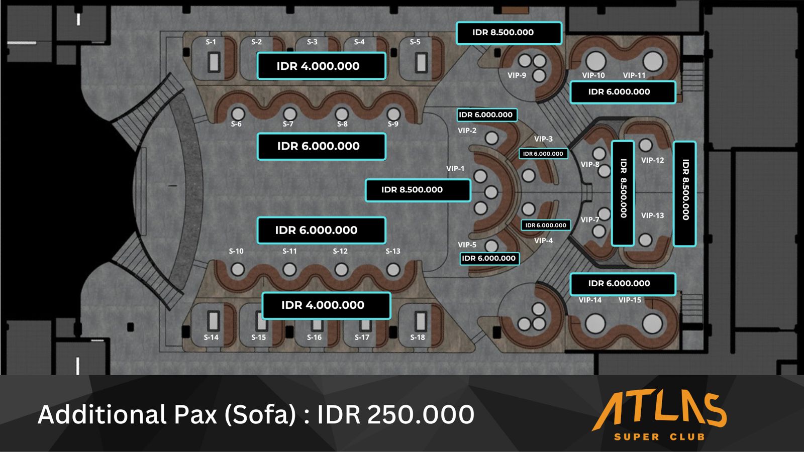 VIP RESERVATION