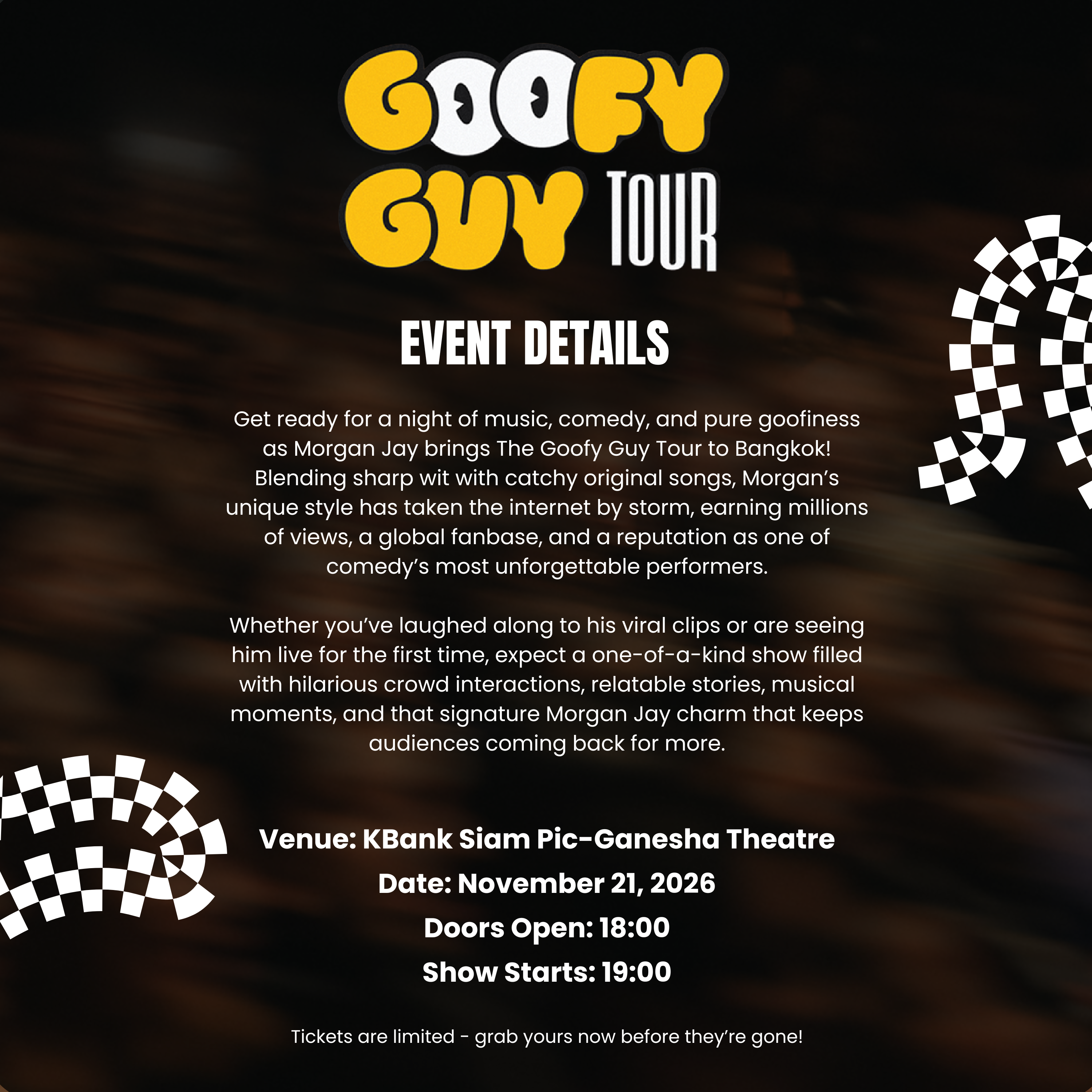 Morgan Jay Event Poster