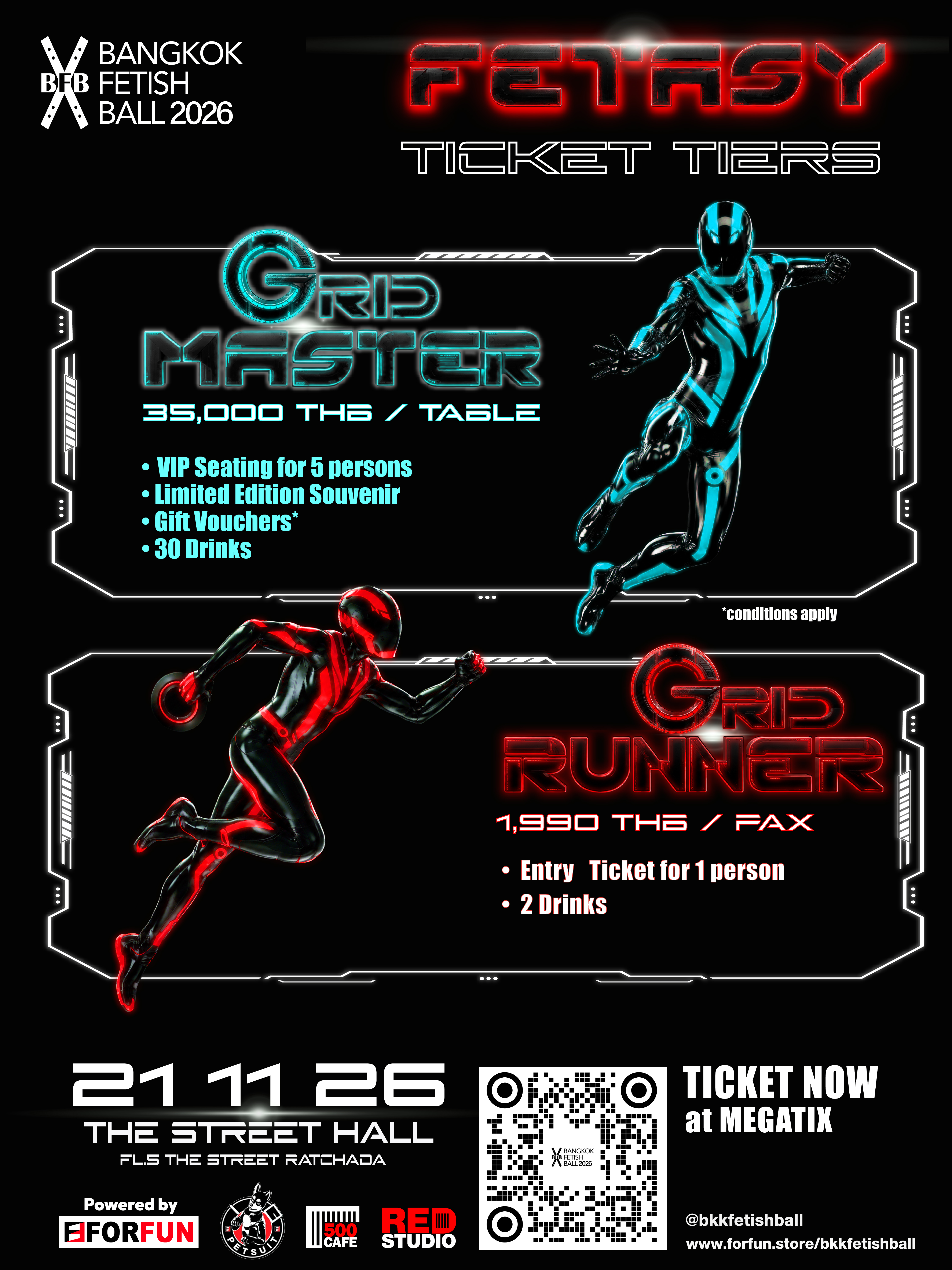 ticket tiers