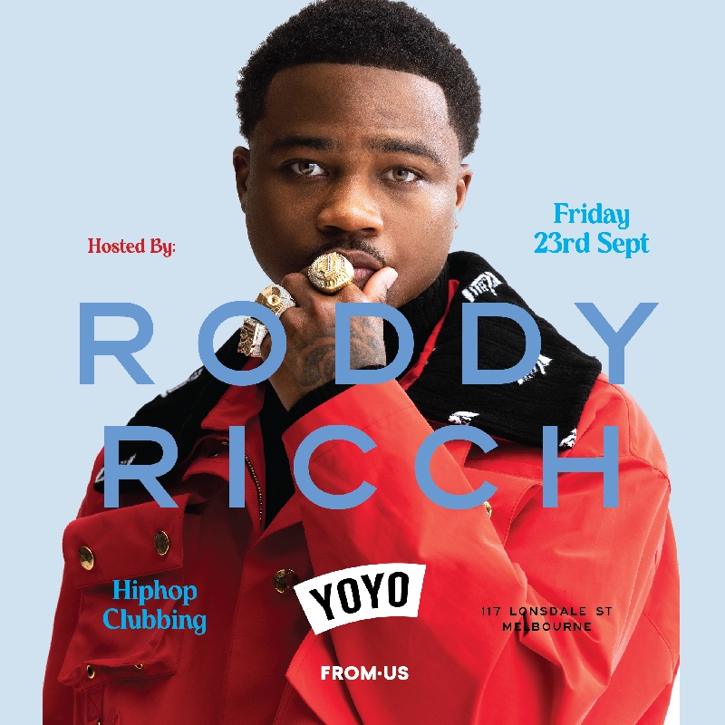 Megatix Roddy Ricch YoYo