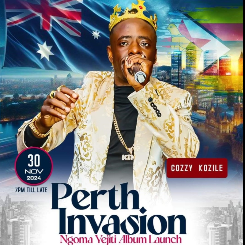 Megatix Ngoma Yejiti Perth Invasion Album Launch