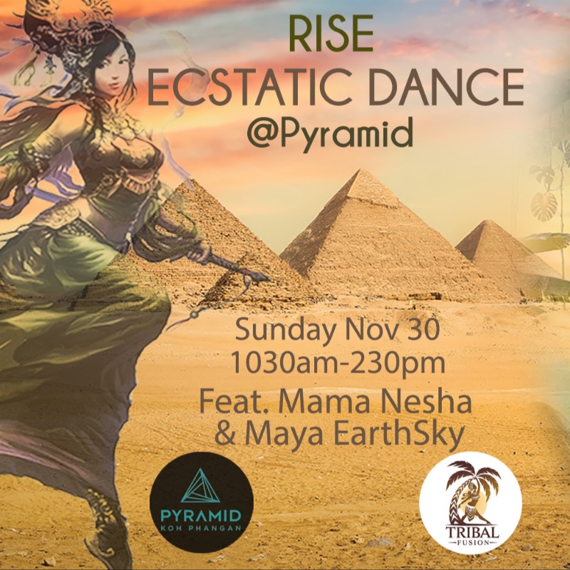 Megatix - RISE ECSTATIC DANCE @ Pyramid - Nov 30