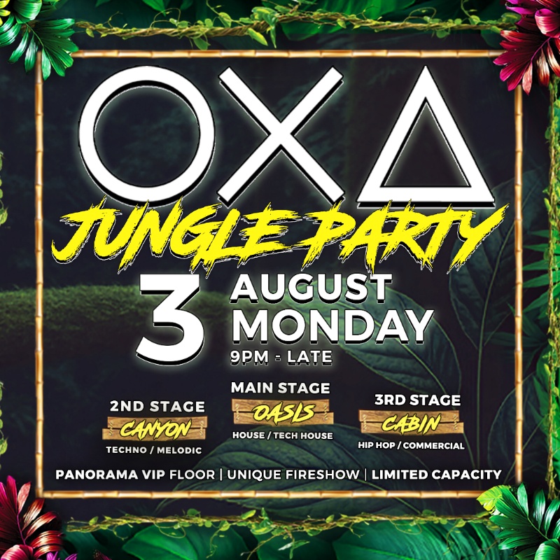 Oxa - Jungle Party - With 3 Stages