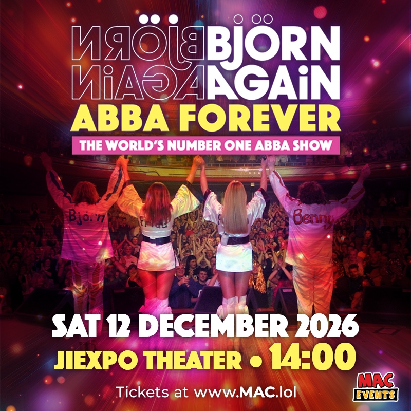 Björn Again: ABBA Forever – Jakarta 2026