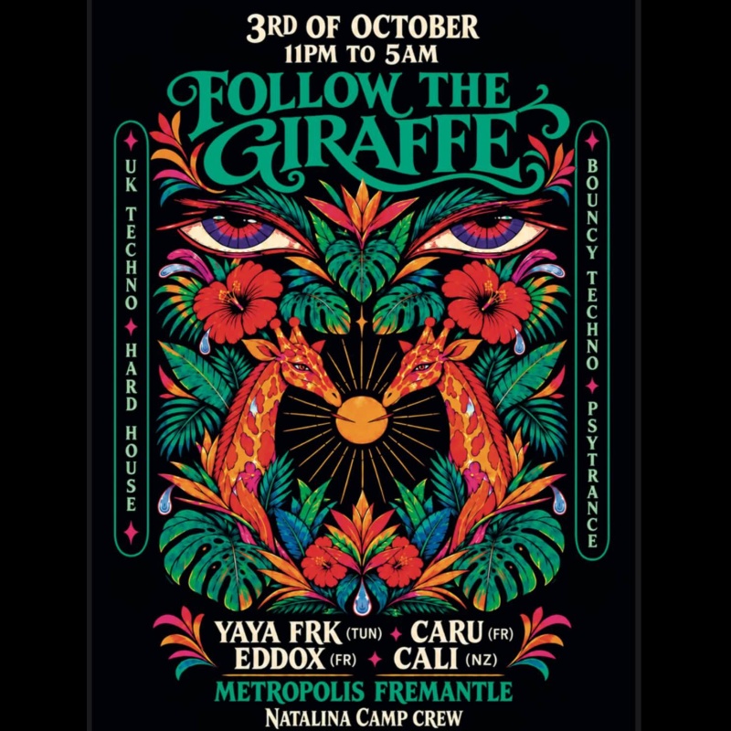 OASI takes METROPOLIS : 3 October afterparty hosted by Natalina's Camp Crew poster