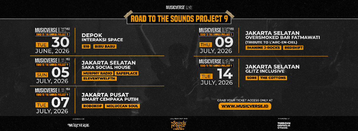 Musicverse Live Road to The Sounds Project 9